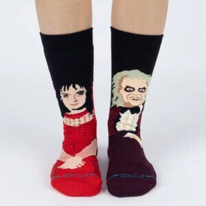 Stance Beetlejuice Crew Socks Dearly Beloved Men's L  9-13 NWT ~ W 10.5+